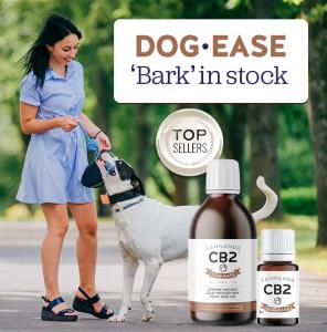 Press release image for Cannanda CB2 Dog-Ease Hemp Seed Oil Back in Stock After Surge in Demand