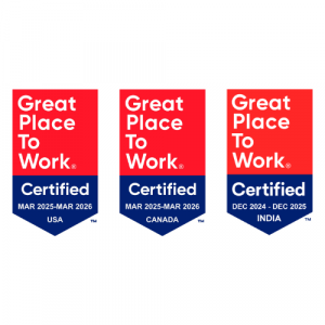 Press release image for Bits In Glass Earns 2025 Great Place to Work Certification™ in the USA and Canada