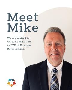 Press release image for The Charity Hub Welcomes Retail Industry Veteran Michael D. Cain as Executive Vice President Business Development