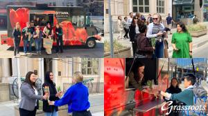 Press release image for Over 12,000 Tulips Hit Toronto Streets to Promote Ottawa Tourism