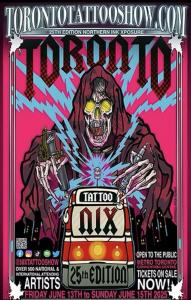 Press release image for Toronto Tattoo Show NIX Celebrates 25 Years of Ink