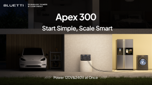 Press release image for BLUETTI Unveils Apex 300: A Dual-Voltage Energy Solution for Emergency and Mobile Power