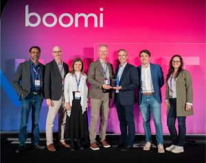 Press release image for Bits In Glass Recognized as Winner of Boomi’s 2025 AI Agent Hackathon