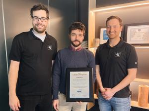 Press release image for Équipe Laurence’s Sainte-Adèle head office wins worldwide recognition at the ASHRAE Technology Awards