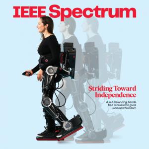 Press release image for XoMotion™ and Chloë Angus Featured on the Cover of IEEE Spectrum
