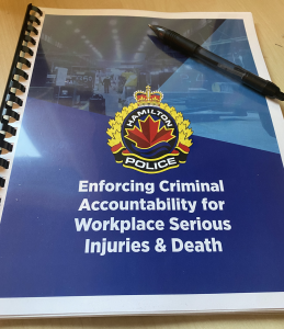 Press release image for New Law Enforcement Training Targets Senior Leaders for Workplace Fatalities and Serious Injuries