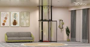 Press release image for Nibav Introduces Smart Transparent Home Elevators To Canadian Homes