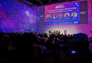 Press release image for Blockchain Futurist Conference Wraps 7th Year in Toronto as Anticipation Builds for Miami Debut