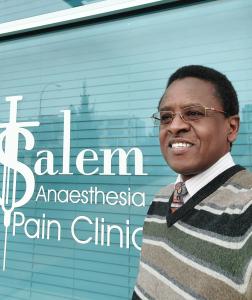 Press release image for Reframing Chronic Pain, Suffering, Dignity, and MAiD; Olumuyiwa Bamgbade, Salem Pain Clinic Canada