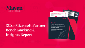 Press release image for Inside the 2025 Microsoft Partner Playbook: Maven Collective Reveals Growth Strategies from Global Benchmarking Report