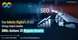 Press release image for How Infinity Digital’s AI SEO Strategy Helped Canadian SMBs Achieve 3X Organic Growth
