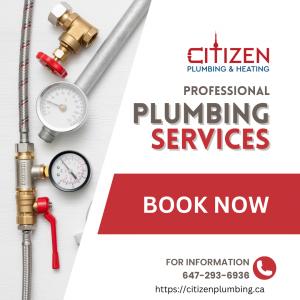Press release image for Citizen Plumbing Launches 24/7 Affordable Emergency Plumbing Services Across Ontario