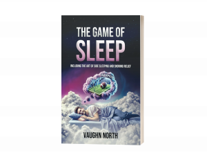 Press release image for Vaughn North Reframes Sleep Challenges with ‘The Game of Sleep, Including the Art of Side Sleeping and Snoring Relief’