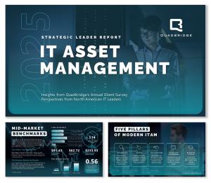Press release image for IT Leaders Sound the Alarm on IT Asset Management Gaps