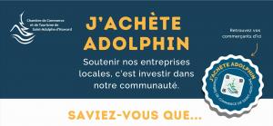 Press release image for ‘J’achète Adolphins’ : une campagne pour promouvoir l’achat local à Saint‑Adolphe‑d’Howard