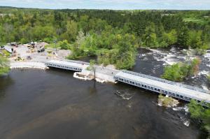 Press release image for Acrow Provides Permanent Replacement for Blakeney Bridge in Ontario