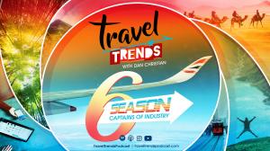 Press release image for The Travel Trends Podcast Launches Season 6: “Captains of Industry”