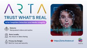 Press release image for Findora Unveils ARTA, a Landmark in the Global Fight Against Deepfakes