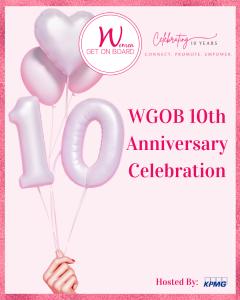 Press release image for Women Get On Board Marks Its 10th Anniversary at the TSX Market Close