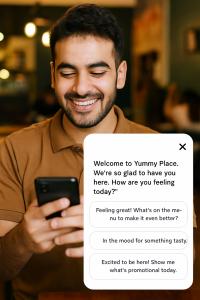 Press release image for AI Chatbot Revolutionizes Dine-In Ordering for Halal Restaurants