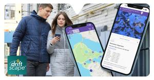 Press release image for Driftscape Unveils Free Trial That Builds Custom Visitor Maps in Minutes Using AI