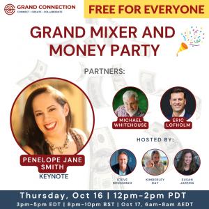 Press release image for Global Entrepreneurs Unite in an AI World to Foster Trust and Collaboration at the Grand Connection ‘Money Party’