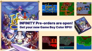 Press release image for Le légendaire ‘Infinity’ sur Game Boy Color voit enfin le jour, 23 ans après son annulation