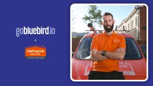 Press release image for Fast-Growing Network Security Renews with goBluebird to Power Smarter Lead Management