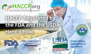Press release image for FDA and USDA Enforcement of HACCP