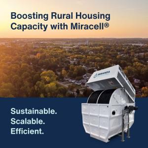 Press release image for Miranda Water Technologies Boosts Rural Ontario Housing Capacity with Miracell® Wastewater Treatment System