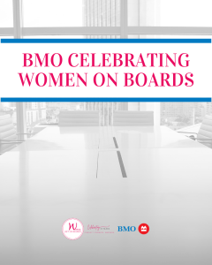 Press release image for WGOB and BMO Announce 2025 BMO Celebrating Women On Boards Honourees and Lifetime Achievement Award Recipient