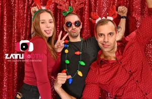 Press release image for Corporate Christmas Photo Booth Rental in Kitchener: ZATTU Offers Premium Holiday Party Experience