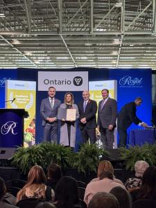 Press release image for Hereward Farms’ Julie Thurgood-Burnett Receives Honourable Mention at the 2025 Excellence in Agriculture Awards