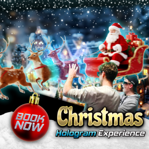 Press release image for Dazzling New Holiday Adventure Lights Up Niagara Falls: The Hologram Zoo Christmas Experience