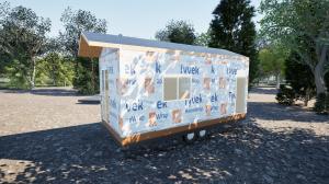 Press release image for Small Living Company Brings Off-Grid Tiny Homes to Home Depot Canada