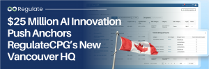 Press release image for RegulateCPG Launches Canadian Headquarters in Vancouver to Drive $25 Million AI Innovation Push