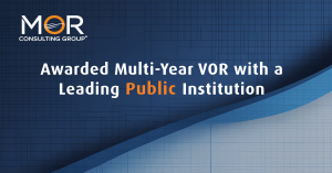 Press release image for MOR Consulting Group Awarded Multi-Year Vendor of Record Agreement with Canadian Public Institution