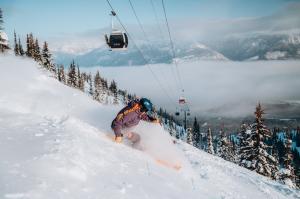 Press release image for KICKING HORSE MOUNTAIN RESORT SMASHES ALL-TIME DECEMBER SNOWFALL RECORD; HIGHEST TOTAL IN HISTORY