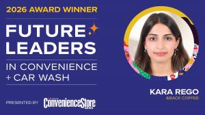Press release image for &BACK COFFEE’s Kara Rego Named a 2026 Future Leader in Convenience and Car Wash