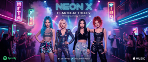 Press release image for NEON X Releases Heartbeat Theory Album & Music Video — January 17, 2026