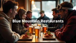 Press release image for Blue Mountain Restaurants Kick Off New Year with Enhanced Après-Ski Dining Options