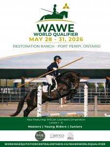 Press release image for Working Equitation Central Ontario Selected to Host Prestigious WAWE World Qualifier