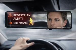 Press release image for VueReal Unveils TrueVue™ Smart Mirror for Automotive Full Display Mirrors and Consumer Smart Mirror Applications