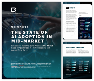Press release image for AI Has Broken the Mid-Market Technology Playbook: Quadbridge Research Reveals a New Path to AI at Scale