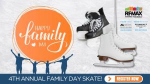 Press release image for REMAX Hendriks Team Announces 4th Annual Free Family Day Skate in Thorold