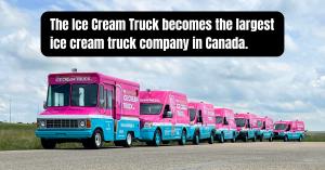 Press release image for The Ice Cream Truck Inc. Becomes The Largest Ice Cream Truck Company In Canada