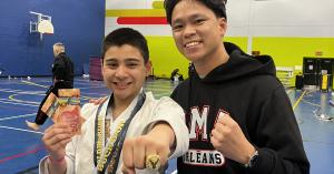 Press release image for Rising Martial Artist Eli Cooper Wins Grand Champion at Tournoi Le Buck D’Or 2026