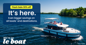 Press release image for Le Boat Flash Sale Marks the Start of Boating Season