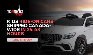 Press release image for Toronto Toys Delivers Canada-Wide Kids Ride-On Cars with 24–48 Hour Shipping | Toronto Toys